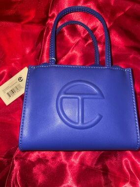 Telfar Mini Bag in Electric Blue